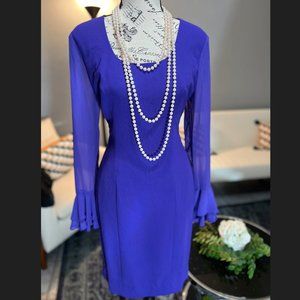 Purple elegant dress